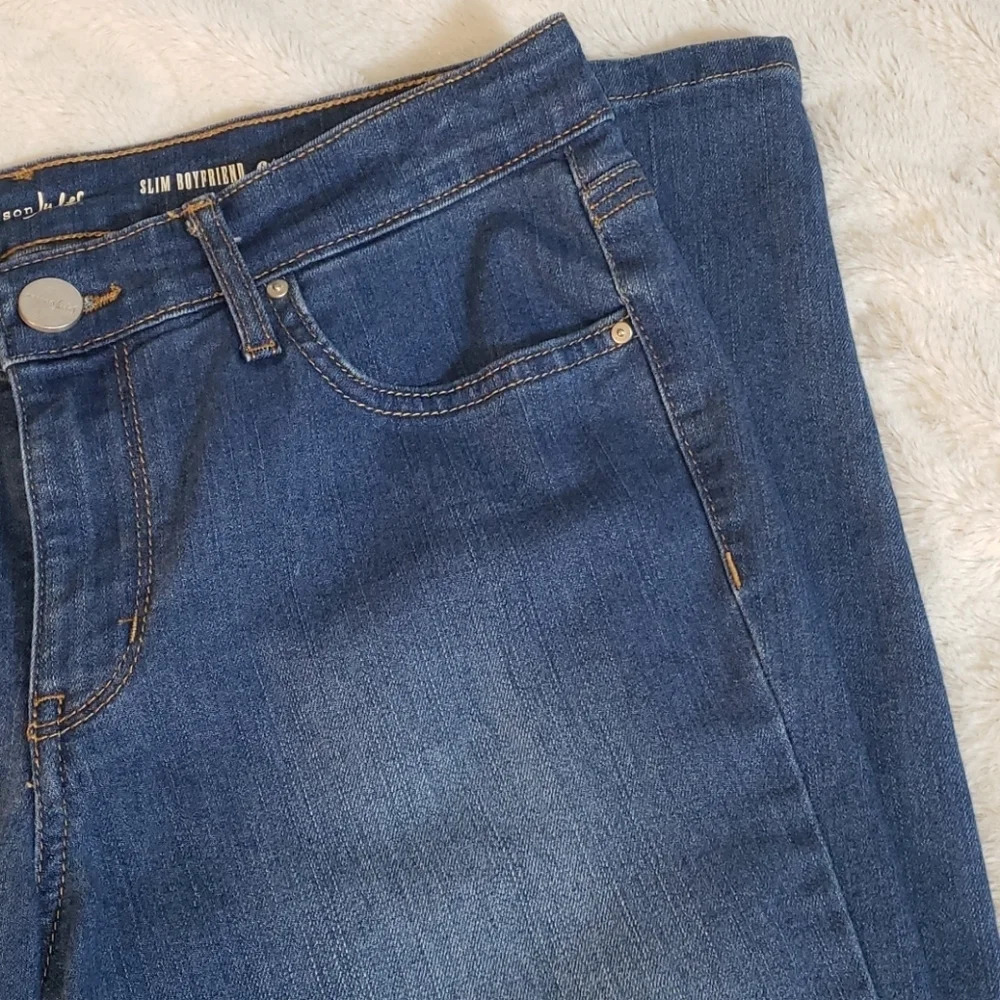 Maison Jules Slim Boyfriend Jeans - Picture 6 of 16